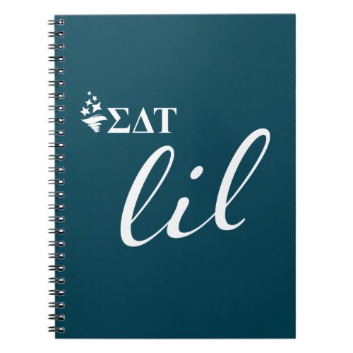 Sigma Delta Tau  Lil Script Notebook