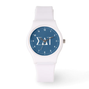 Sigma Delta Tau Sorority Greek Letters Logo Watch