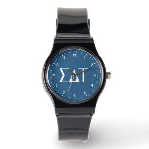 Sigma Delta Tau Sorority Greek Letters Logo Watch