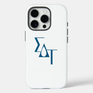 Sigma Delta Tau Sorority Greek Letters Teardrop iPhone 16 Pro Case
