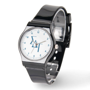 Sigma Delta Tau Sorority Greek Letters Teardrop Watch