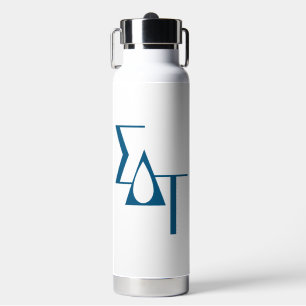 Sigma Delta Tau Sorority Greek Letters Teardrop Water Bottle