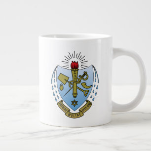 Sigma Delta Tau Sorority Official Coat of Arms Giant Coffee Mug