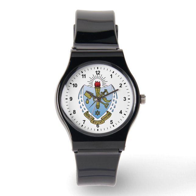 Sigma Delta Tau Sorority Official Coat of Arms Watch (Front)