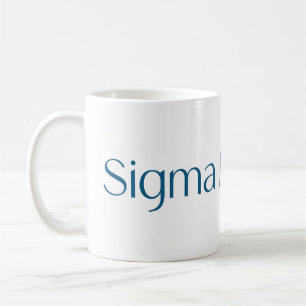 Sigma Delta Tau Sorority Wordmark Coffee Mug