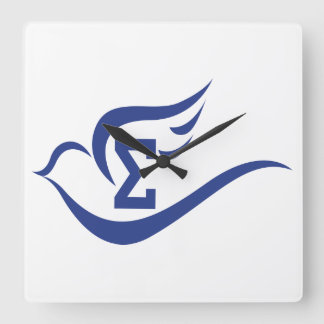 Sigma Dove Square Wall Clock