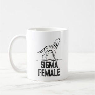 Sigma female Lone Wolf Coffee Mug