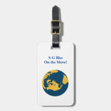 Sigma Gamma Rho Luggage Tag