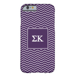 Sigma Kappa | Chevron Pattern Barely There iPhone 6 Case