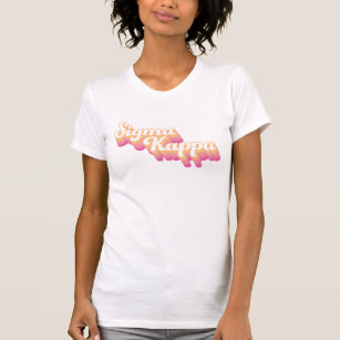 Sigma Kappa   Groovy Script T-Shirt