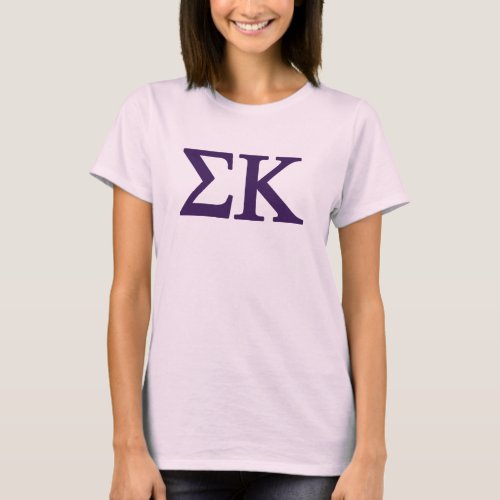 Sigma Kappa Lil Big Logo T_Shirt