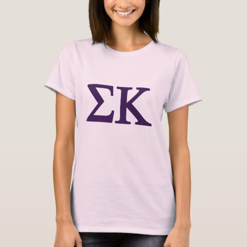 Sigma Kappa Lil Big Logo T_Shirt