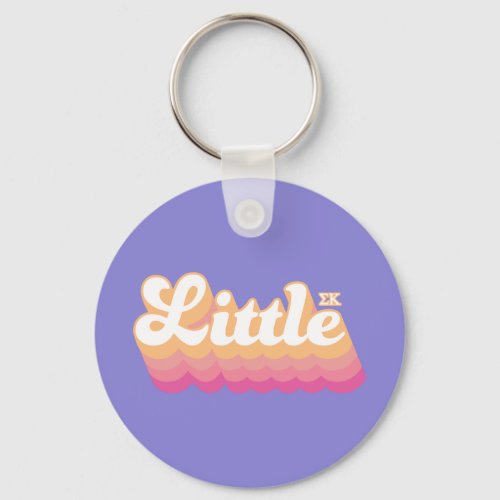 Sigma Kappa  Little Keychain