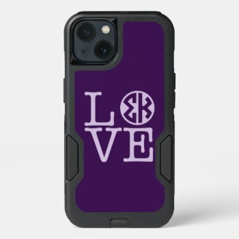 Sigma Kappa Love Iphone 13 Case by SigmaKappa at Zazzle