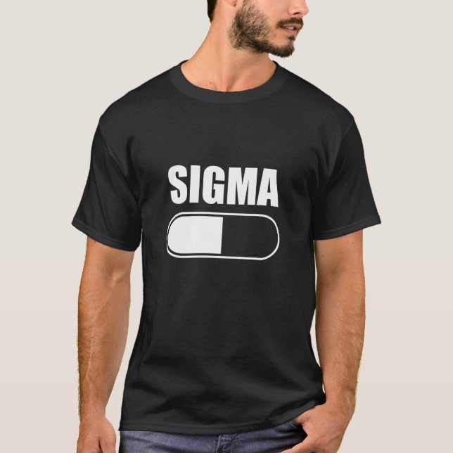 Sigma Male Archetype T-Shirt (Front)