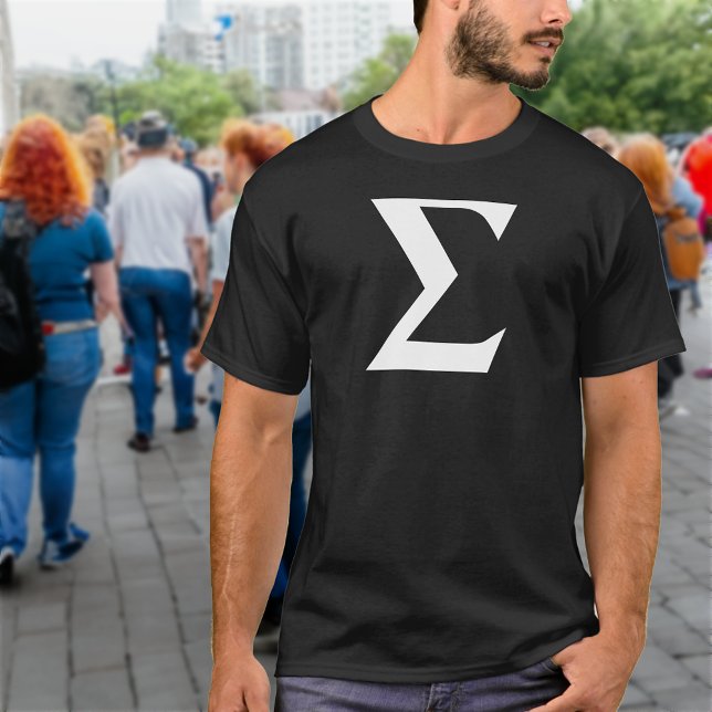 Sigma Male Black T-Shirt (Creator Uploaded)