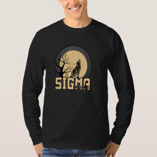 Sigma Male Grindset Rules The Lonely Wolf Meme T-Shirt
