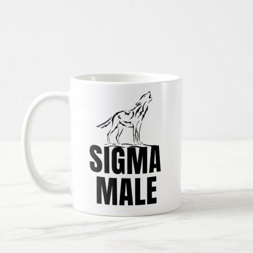 Sigma Male  Lone Wolf   Coffee Mug