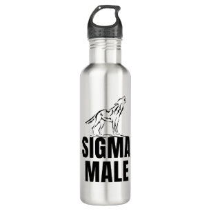Sigma Male Lone Wolf Stainless Steel Water Bottle