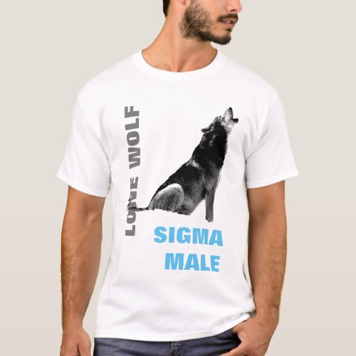 Sigma Male Lone Wolf T_Shirt