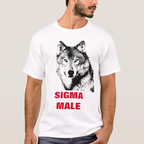 Sigma Male Lone Wolf T_Shirt
