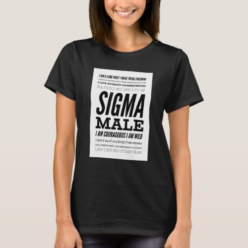 Sigma Male T_Shirt