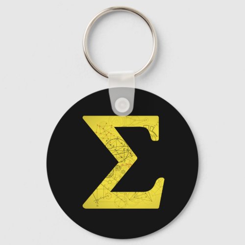 Sigma _ Math Symbols  Keychain