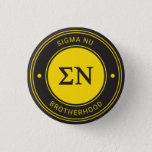 Sigma Nu | Badge Button at Zazzle