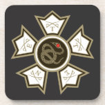 Sigma Nu Badge Coaster<br><div class="desc">Sigma Nu Badge</div>