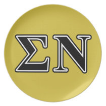 Sigma Nu Black Plate