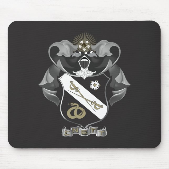 Sigma Nu Crest Mouse Pad (Front)