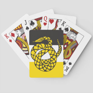 Sigma Nu Flag Poker Cards