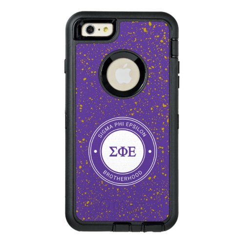 Sigma Phi Epsilon  Badge OtterBox Defender iPhone Case