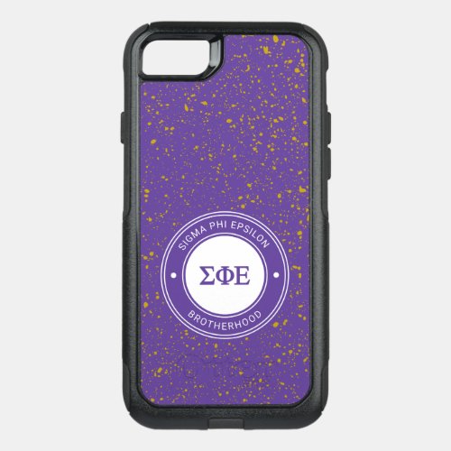 Sigma Phi Epsilon  Badge OtterBox Commuter iPhone SE87 Case