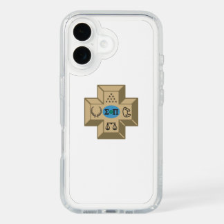 Sigma Pi Fraternity Greek Cross & Symbols Logo iPhone 16 Case
