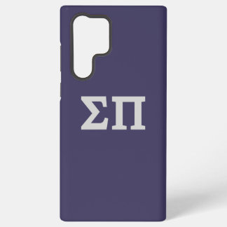 Sigma Pi Fraternity Greek Letters Logo Design Samsung Galaxy S22 Ultra Case