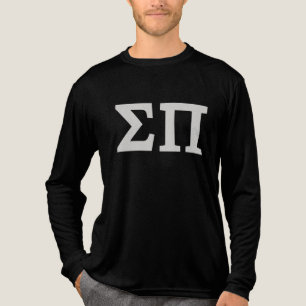 Sigma Pi Fraternity Greek Letters Logo Design Tri-Blend Shirt