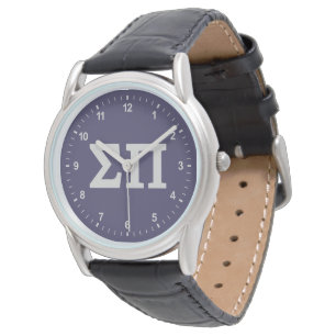 Sigma Pi Fraternity Greek Letters Logo Design Watch