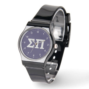 Sigma Pi Fraternity Greek Letters Logo Design Watch