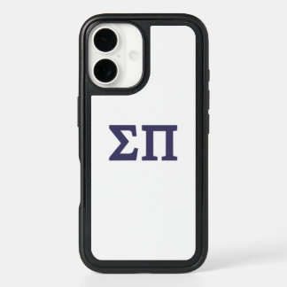 Sigma Pi Fraternity Greek Letters Logo iPhone 16 Case
