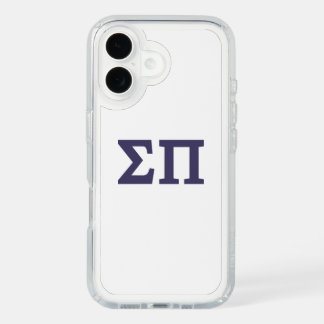 Sigma Pi Fraternity Greek Letters Logo iPhone 16 Case