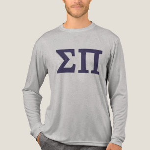 Sigma Pi Fraternity Greek Letters Logo Tri-Blend Shirt