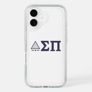 Sigma Pi Fraternity Greek Letters Star Triangle iPhone 16 Case