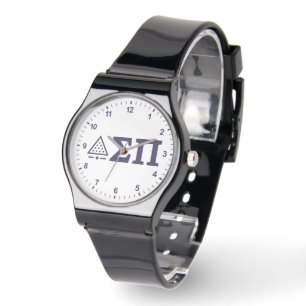 Sigma Pi Fraternity Greek Letters Star Triangle Watch