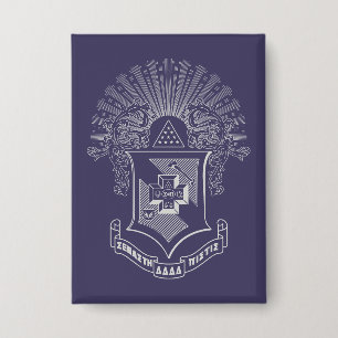 Sigma Pi Fraternity Official Coat of Arms Button