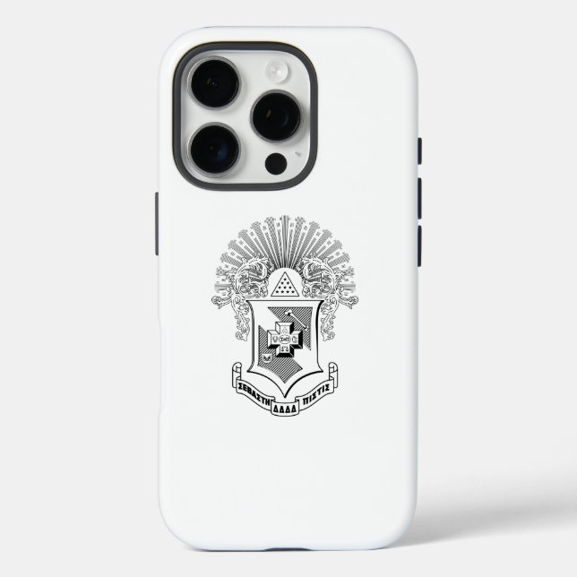 Sigma Pi Fraternity Official Coat of Arms Case-Mate iPhone Case (Back)