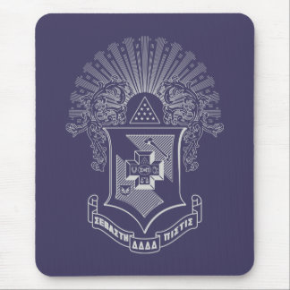 Sigma Pi Fraternity Official Coat of Arms Mouse Pad