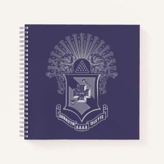 Sigma Pi Fraternity Official Coat of Arms Notebook