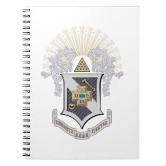 Sigma Pi Fraternity Official Coat of Arms Notebook