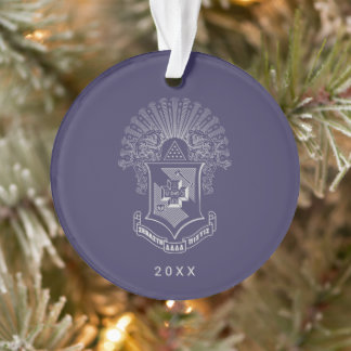Sigma Pi Fraternity Official Coat of Arms Ornament